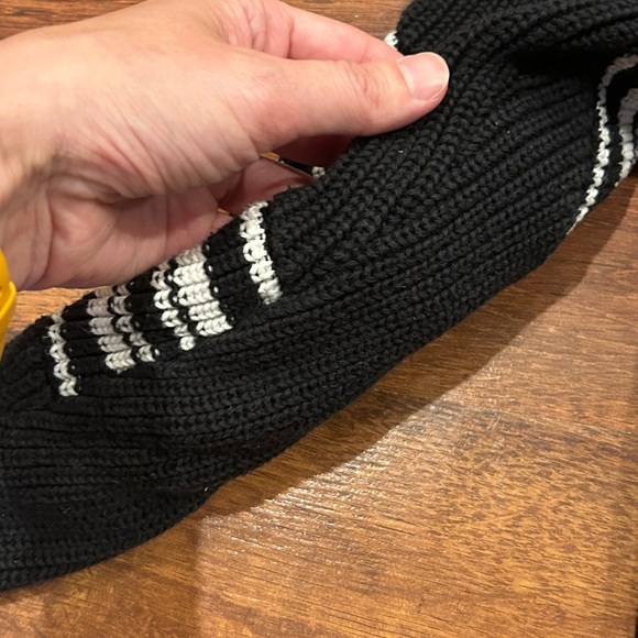 Rag & Bone Alps Cotton Crew Oversized Midweight Sweater in Black Size XS - Picture 5 of 6